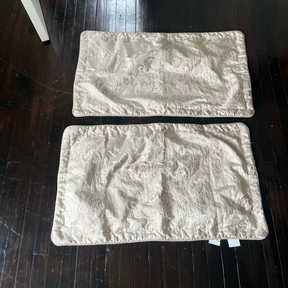 Veratex Champagne King Size Pillow Sham Pillow Cases